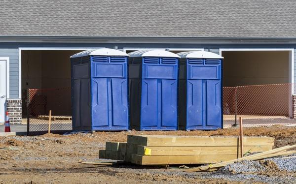 construction site portable toilets offers delivery and pickup services for all of our porta potties