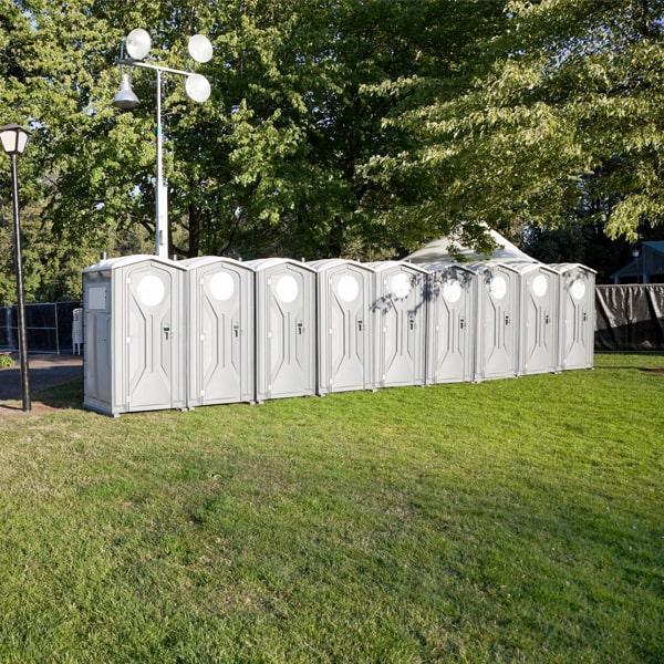 our crew frequently cleans and services the special event portable toilets to ensure they are clean and hygienic throughout the event